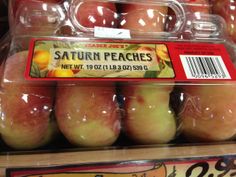 Trader Joe's Saturn Peaches