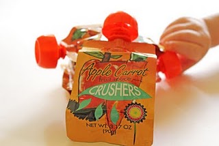 Trader Joe's Apple Carrot Fruit Sauce Crusher Pouch