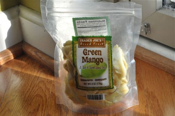 Trader Joe's Dried Fruit Green Mango