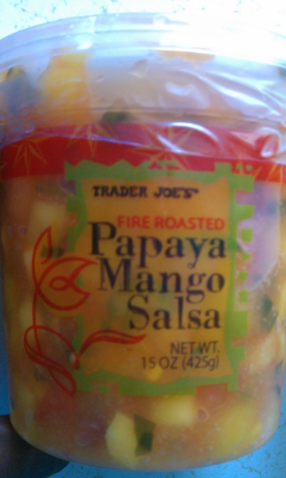 Trader Joe's Papaya Mango Salsa