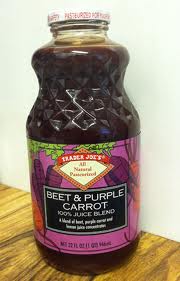 Trader Joe's Beet and Purple Carrot Juice