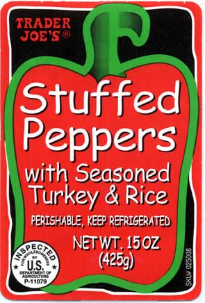 Trader Joe's Stuffed Peppers