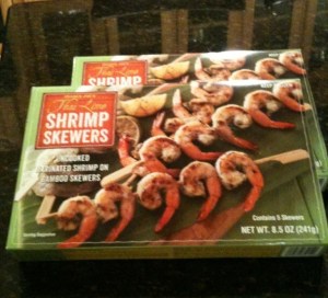 Trader Joe's Thai Lime Shrimp Skewers