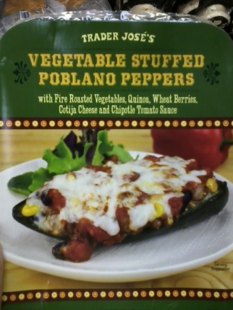 Trader Jose's Vegetable Stuffed Poblano Peppers
