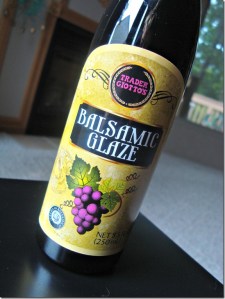 Trader Giotto’s (Joe’s) Balsamic Glaze Eating At Joes