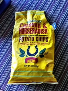 Trader Joe's Cheddar and Horseradish Potato Chips