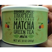 Trader Joe's Tropical Sweetened Matcha