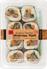 Trader Joe's Quinoa Teriyaki Mushroom Rolls