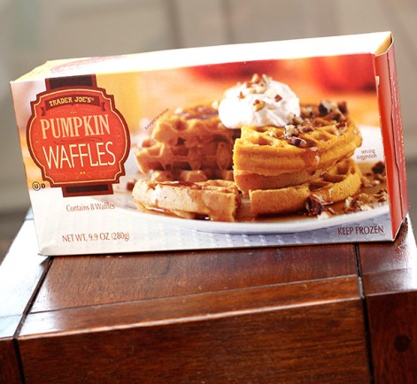 Trader Joe's Pumpkin Waffles