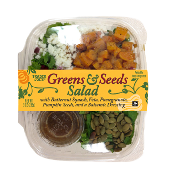 Trader Joe's Seeds and Greens Salad