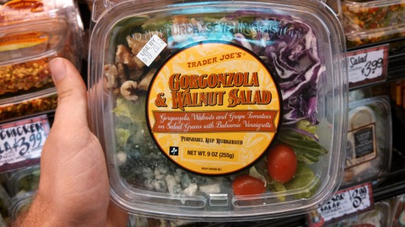 Trder Joe's Gorgonzola & Walnut Salad