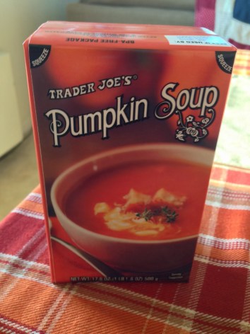 Trader Joe's Pumpkin Soup