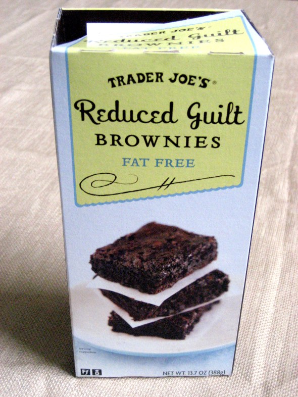 Trader Joe's Reduced Guilt No Fat Brownies