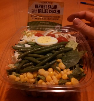 Trader Joe's Harvest Salad with Grilled Chicken
