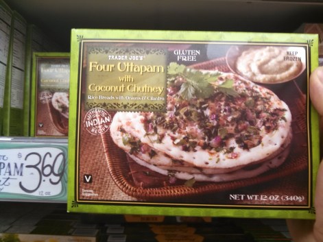 Trader Joe's Four Uttapam with Coconut Chutney