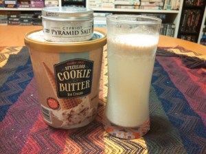 Trader Joe's Salted Cookie Butter Ice Cream Shake