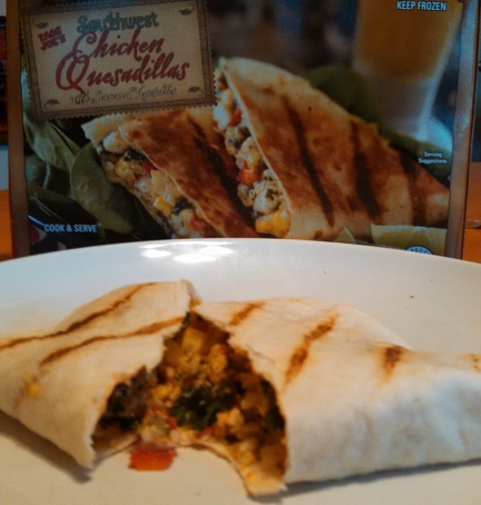 Trader Joe's Southwester Chicken Quesadilla