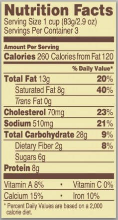 Trader Joe's Girasoli Ricotta and Lemon Ravioli - Nutrition Facts