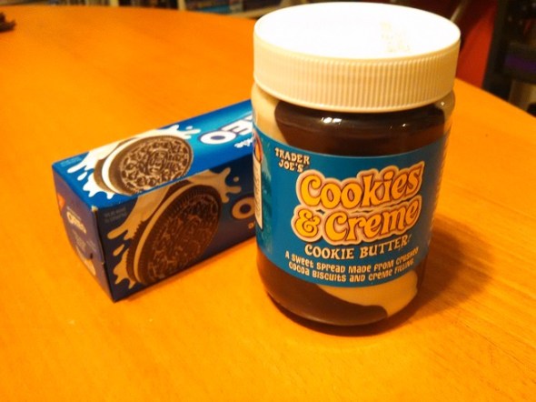 Trader Joe's Cookies and Creme Cookie Butter