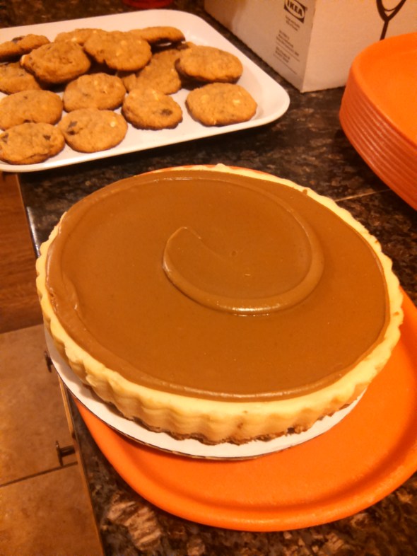 cookie butter cheesecake