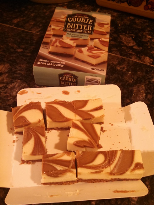 Trader Joe's Speculoos Cookie Butter Cheesecake Bites