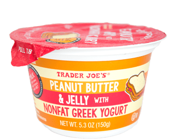 Trader Joe's Peanut Butter & Jelly with Nonfat Greek Yogurt