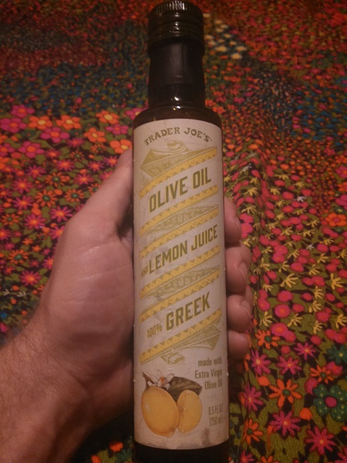 Trader Joe's Olive Oil and Lemon Juice
