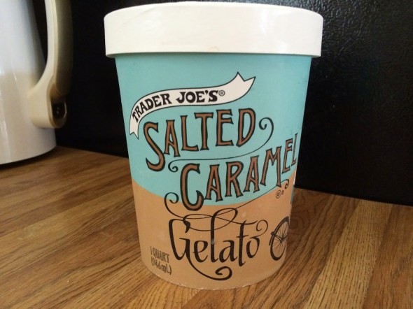Trader Joe's Salted Caramel Gelato