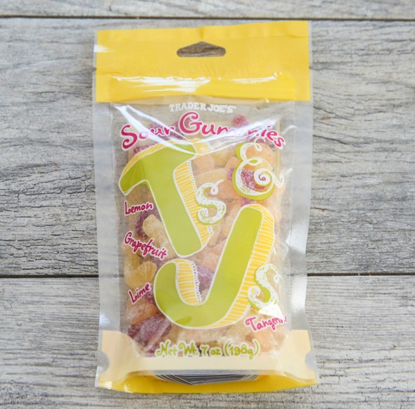 Trader Joe's Sour Gummies Ts & Js