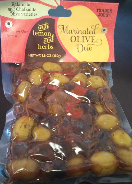 Trader Joe's Marinated Olive Duo with Lemon and Herbs