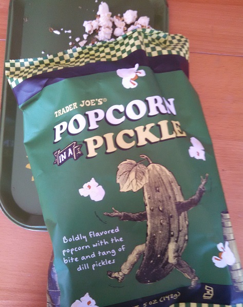 Trader Joe's Popcorn in a Pickle