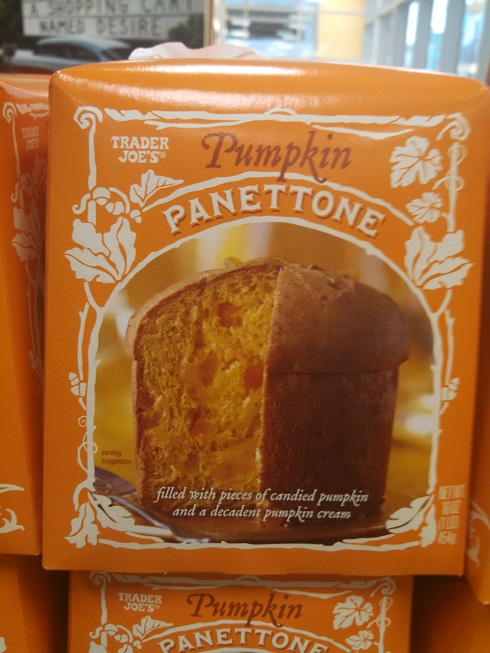 Trader Joe's Pumpkin Panettone