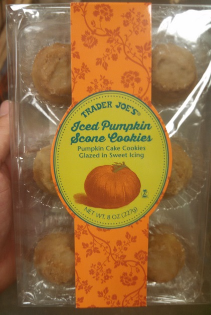 These pumpkin scone cookies are cakes. That's confusing. Why must we live in such a complex world?