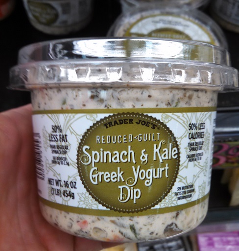 Trader Joe's Reduced Guilt Spinach and Kale Greek Yogurt Dip