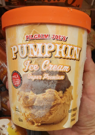 Pilgrim Joe's Pumpkin Ice Cream