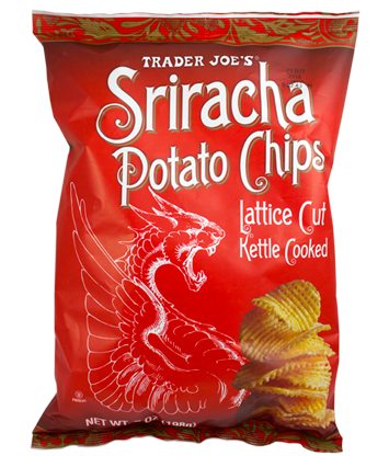 Trader Joe's Sriracha Potato Chips