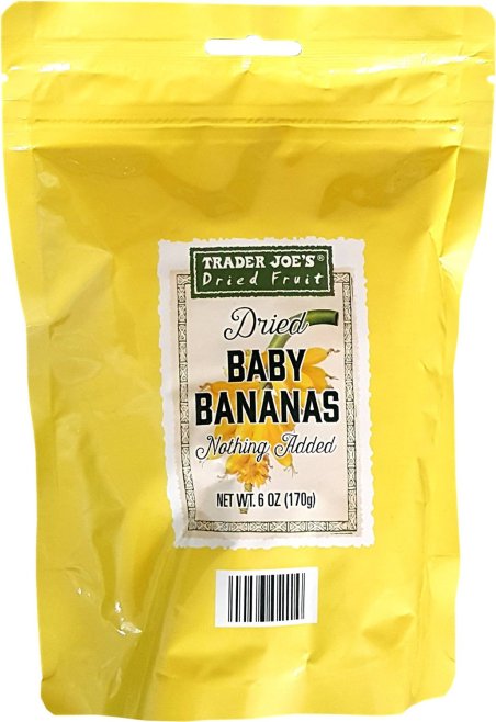 Trader Joe's Dried Baby Bananas